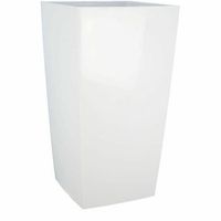 maceta riviera blanca 38 x 38 x 69 cm