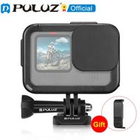 carcasa de expansion puluz con cubierta lateral para gopro hero131211109 negra