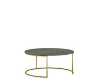mesa de centro rose hill 80x80x35 verde