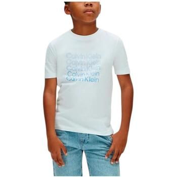 Calvin Klein Jeans Camiseta LVCKSJA10BYAF para niño
