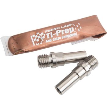 Box One Titanium Race Brake Posts Natural