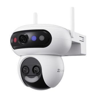 Cámara IP EZVIZ H90f Triple Visión Nocturna Interior y Exterior Detección IA