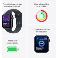 apple watch se 3nd generation oled 40 mm digital 324 x 394 pixeles pantalla tactil beige wifi gps satelite