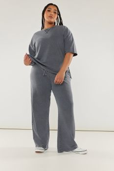 Limited Collection Camiseta Gris Amplia De Algodón, Mujer Curvy Y Tallas Grandes, Limited Collection