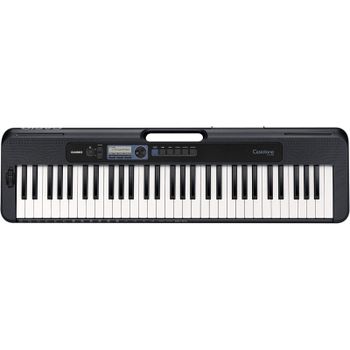 Sintetizador Digital Casio Tone CT-S300 5 W RMS USB MIDI 61 Teclas LCD Altavoces Negros