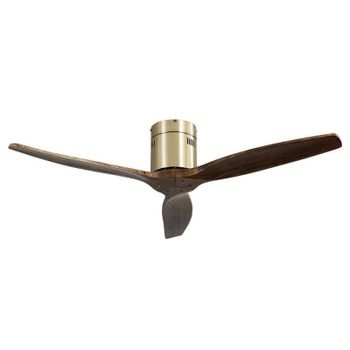 Fabrilamp Aguilon Ventilador de Techo y Mando 39W Roble
