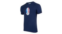 lebram  amp  sport epoque poupou camiseta de manga corta azul oscuro