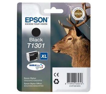 EPSON Stag T1301 XL Black Ink Cartridge, Black