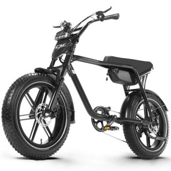 [EU Direct] CMACEWHEEL K20 Bicicleta eléctrica con suspensión de horquilla delantera de aceite 48V 18AH Batería 1000W po