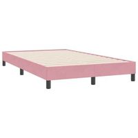 cama matrimonial  cama para adultos  estructura de cama sin colchon terciopelo rosa 120x220 cm