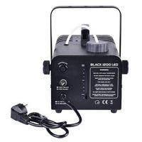 light4me black 1200 led fog smoke generator