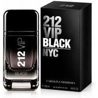 carolina herrera perfume 212 vip black eau de parfum 200 ml para mujer