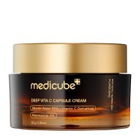 medicube cosmetica facial deep vita c capsule cream crema iluminadora en capsulas de vitamina c
