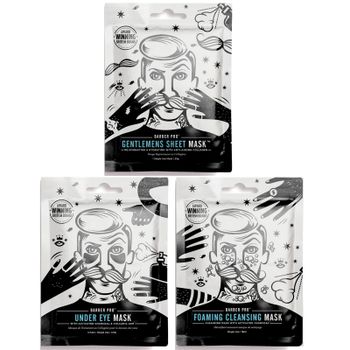 BARBER PRO Facial Mask Trio (Worth £14.85)