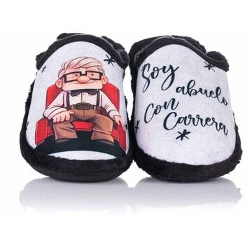 Suaveflex Pantuflas Zapatilla de casa - Soy abuelo con carrera para hombre