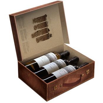 Estuche Maletín De Vinos De Finca De Jean Leon Do Penedès, 75.00cl, 13% Vol