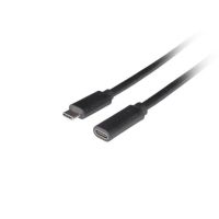 cable usb-c a usb-c lanberg 15 m usb 32 gen 1 5 gbits negro