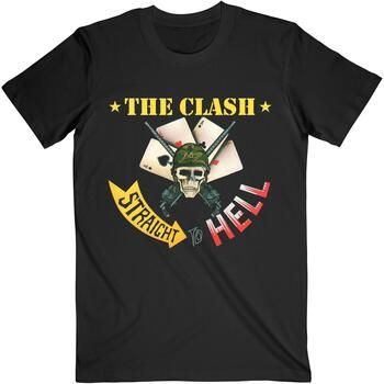 The Clash Camiseta manga larga Straight To Hell para mujer