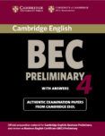 cambridge bec 4 student s book with answers preliminary