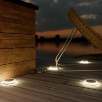 dartmouth solar decking light