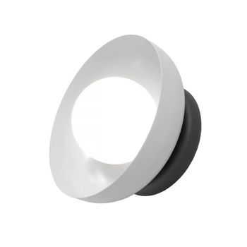 Aplique de pared fenko gris