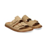camper sandalias planas mujer - marron talla 40