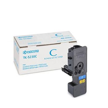 Kyocera TK-5230C Cyan Original High Capacity Toner Cartridge