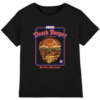 Steven Rhodes Camiseta Deathburger para niña