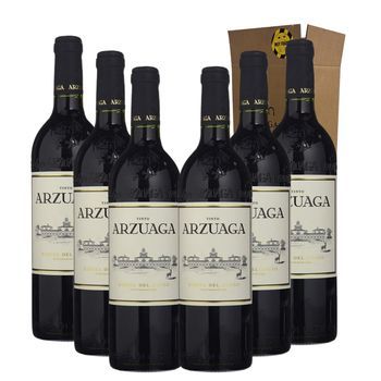 Arzuaga Crianza, Vino Tinto, España, Pack 6 Botellas 75 Cl, 14% Vol.