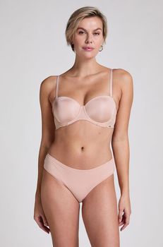 Hunkemöller Brasileña de Algodón Kira Beige