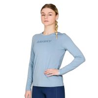 camiseta de manga larga para mujer saysky pace logo