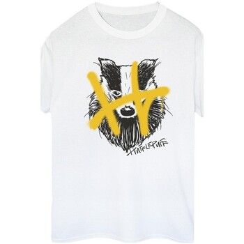Harry Potter Camiseta Hufflepuff para mujer