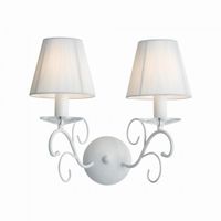 aplique de pared perla 2 luces