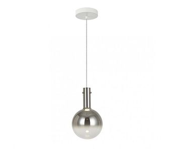 Lampara de techo metal color blanco mate y gris smoke serie matices 20cm