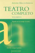 teatro completo volumen vol x