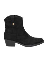botines de tacon camperos xti 142039 negros para mujer 36