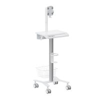 kimex carro para equipos medicos con soporte para tablets 79-11
