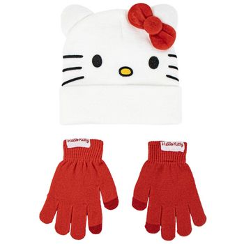 Dessins Animés Gorro Set De Invierno Guantes Y Gorro Azul Niño para niño