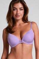 hunkemoller sujetador con aros preformado plunge morado