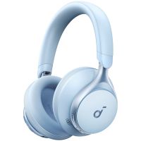 soundcore space one auriculares inalambricos con cancelacion activa de ruido azules