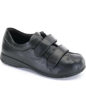 de CALZAMEDI ZAPATOS VELCRO UNISEX PIE DIABETICO NEGRO