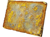 poster - fanattik world of warcraft limited edition metal map azeroth