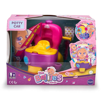 the bellies - bellies potty car accesorio para munecos  famosa 700015140