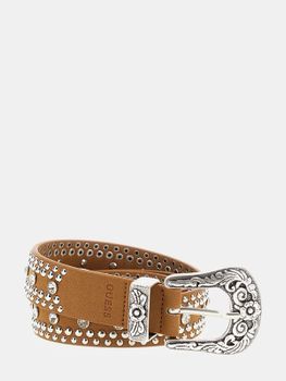 Cinturón Con Tachas Y Strass
