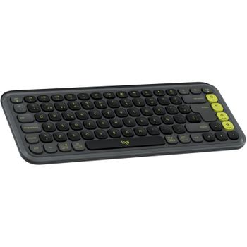 Logitech Pop Icon Keys teclado Inalámbrico Bluetooth Grafito