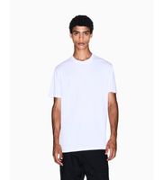 ax armani exchange para hombre xm001281af10361u0002 camiseta diario blanco xl casual algodon manga corta