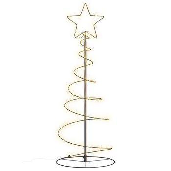 Led Para Árbol De Navidad 80 Led Blanco Cálido 120 Cm Vidaxl