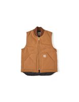 chaleco carhartt arctic hombre marron