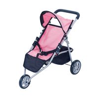 carro de muneca carrito de munecas jogger fl9122-1   regalo portabebe para munecas o traje de munecas incluye capota y cesta plegable y facil de montar calidad al mejor precio de acuerdo a la
