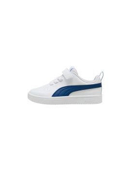 Zapatillas Puma Rickie Ac+ Ps, White-Blue, Niño